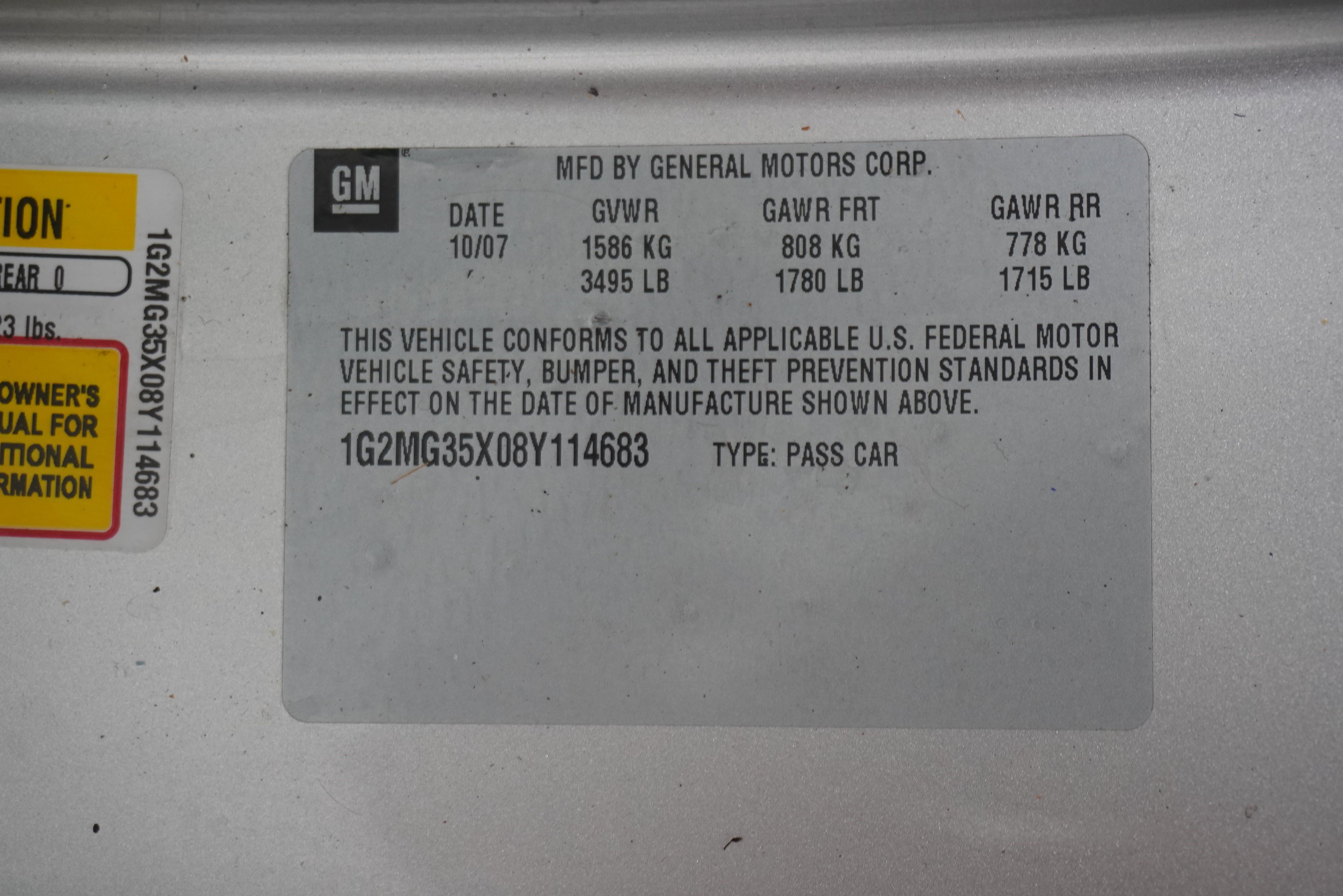 Used 2008 Pontiac Solstice GXP w/ Premium Package RWD image 25