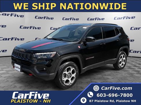 Used 2022 Jeep Compass Trailhawk w/ Trailhawk Elite Group AWD/4WD image 1
