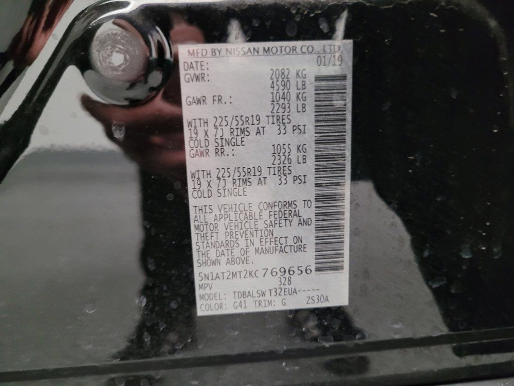 Used 2019 Nissan Rogue SL w/ Premium Package FWD image 33