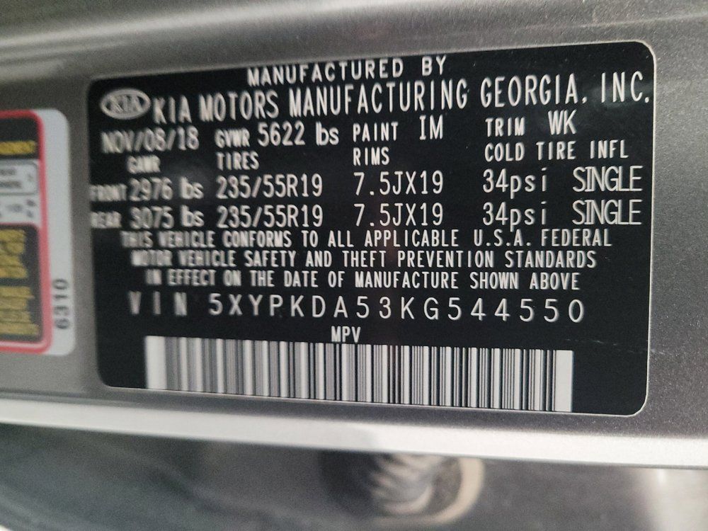 Used 2019 Kia Sorento SX AWD/4WD image 33