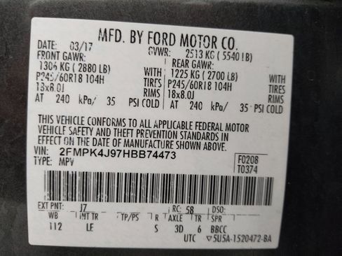 Used 2017 Ford Edge SEL w/ Equipment Group 201A AWD/4WD image 33