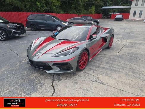 Used 2023 Chevrolet Corvette Stingray Preferred Cpe w/ LPO, Roadside Safety Package RWD image 1