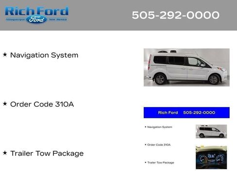Used 2021 Ford Transit Connect Titanium w/ Trailer Tow Package FWD image 11