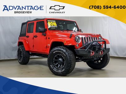 Used 2016 Jeep Wrangler Unlimited Sahara