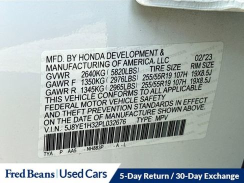 Certified 2023 Acura MDX SH-AWD image 34