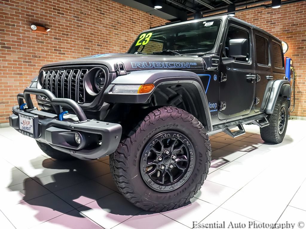 Used 2023 Jeep Wrangler Unlimited Rubicon 4xe AWD/4WD image 2