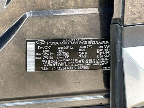 Used 2022 Hyundai Santa Fe SEL FWD image 18