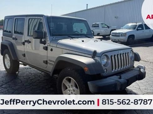 Used 2017 Jeep Wrangler Unlimited Sport w/ Quick Order Package 24S AWD/4WD image 4