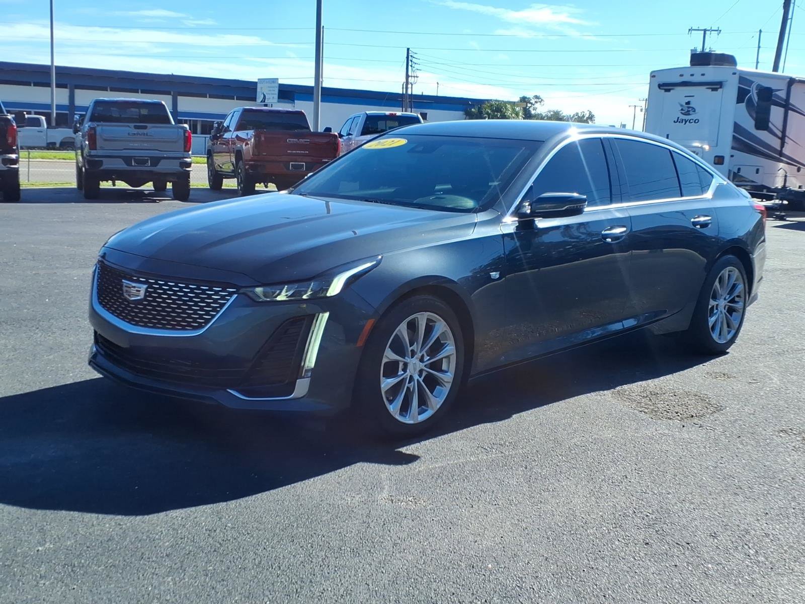 Used 2021 Cadillac CT5 Premium Luxury w/ Climate Package RWD image 1