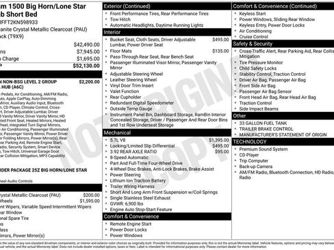 Used 2019 RAM 1500 Big Horn AWD/4WD image 4