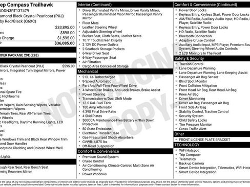 Used 2024 Jeep Compass Trailhawk image 41