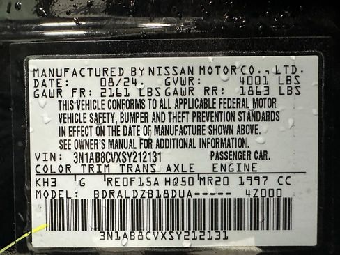 Used 2025 Nissan Sentra SV image 11