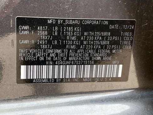 Used 2025 Subaru Crosstrek 2.5i Sport w/ Crosstrek Mirror Package image 31