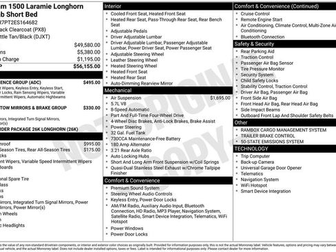 Used 2014 RAM 1500 Laramie Longhorn w/ Convenience Group AWD/4WD image 6