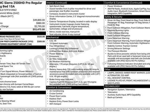 New 2026 GMC Sierra 2500 Pro w/ X31 Off-Road Package AWD/4WD image 4