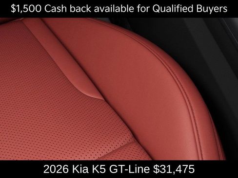 New 2026 Kia K5 GT-Line w/ GT-Line Premium Package FWD image 24