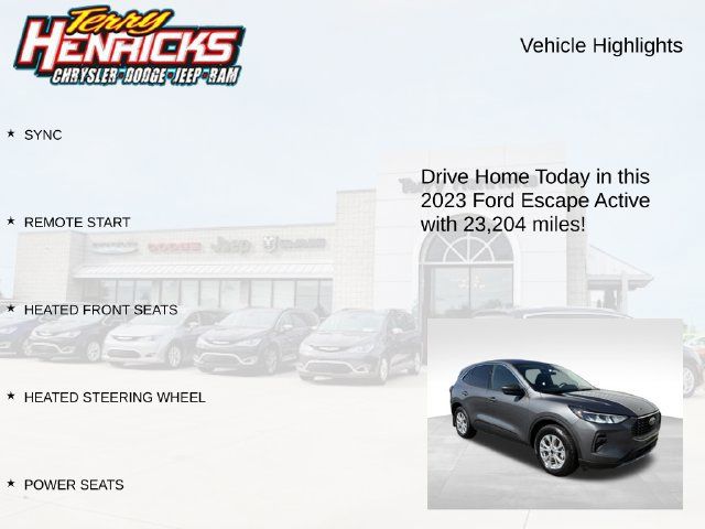 Used 2023 Ford Escape Active AWD/4WD image 4