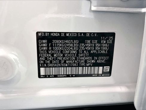 New 2025 Acura ADX A-Spec image 22