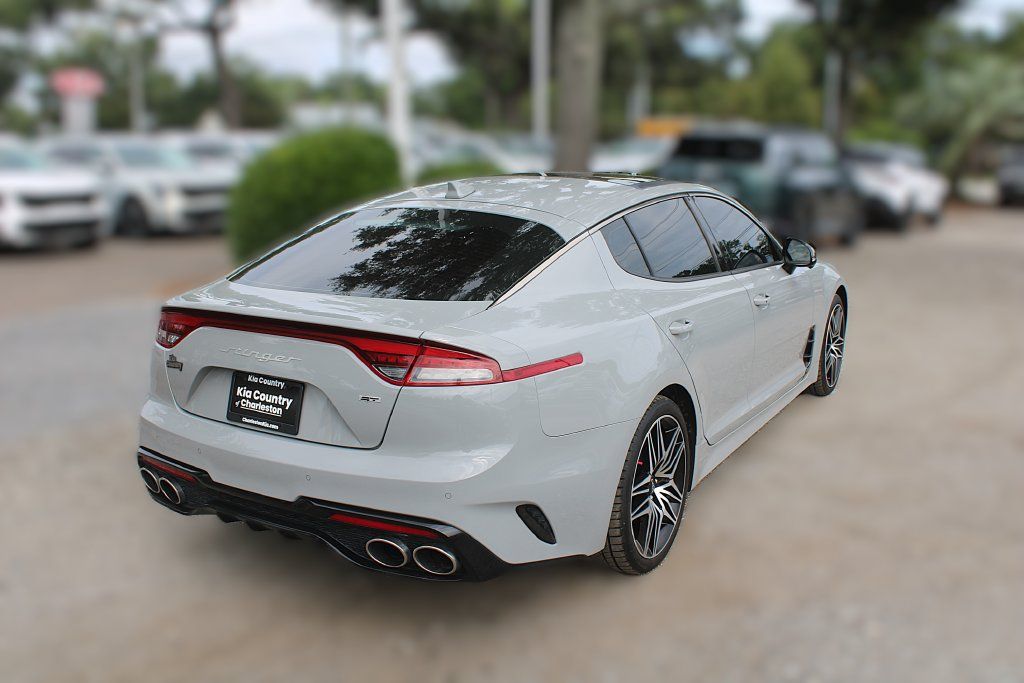Certified 2023 Kia Stinger GT2 w/ Red Interior Color Package RWD image 7