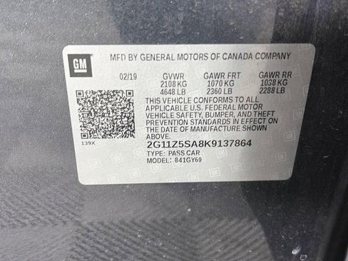 Used 2019 Chevrolet Impala LT FWD image 9