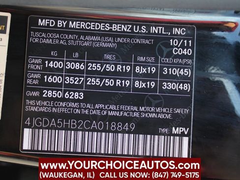 Used 2012 Mercedes-Benz ML 350 4MATIC image 33