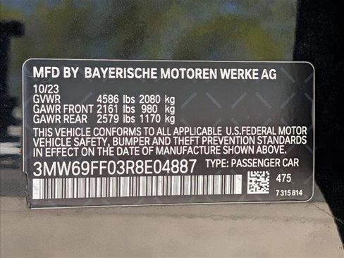Certified 2024 BMW 330i Sedan w/ Convenience Package RWD image 20