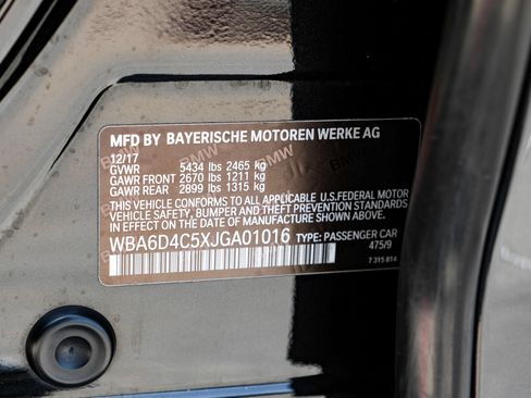 Used 2018 BMW 650i Gran Coupe RWD image 57