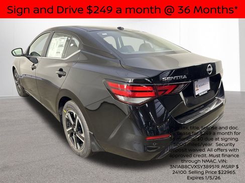 New 2025 Nissan Sentra SV w/ All-Weather Package image 32