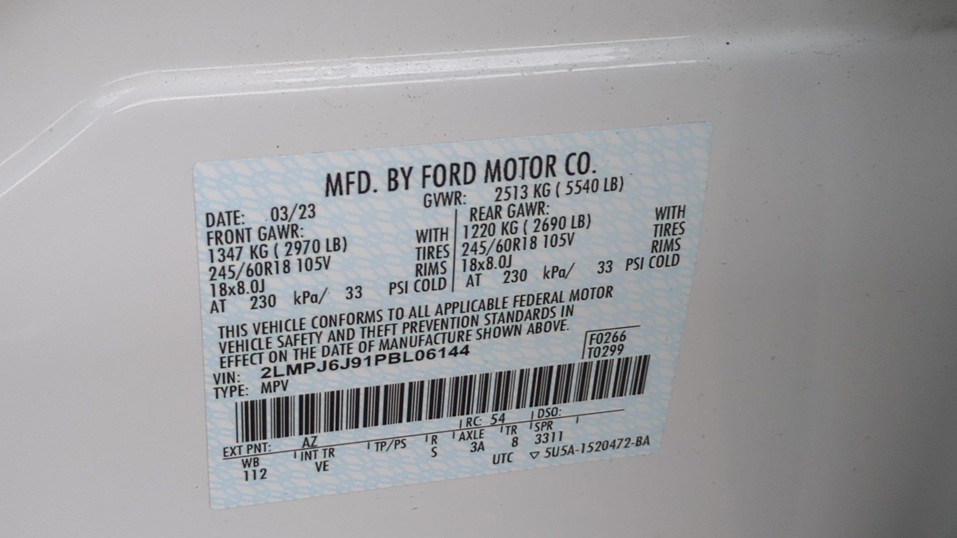 Used 2023 Lincoln Nautilus FWD w/ Premium Package image 33