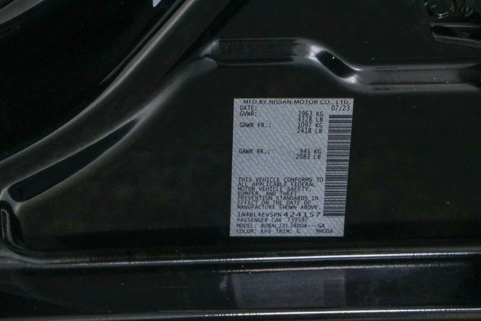 Used 2023 Nissan Altima 2.5 SL FWD image 31