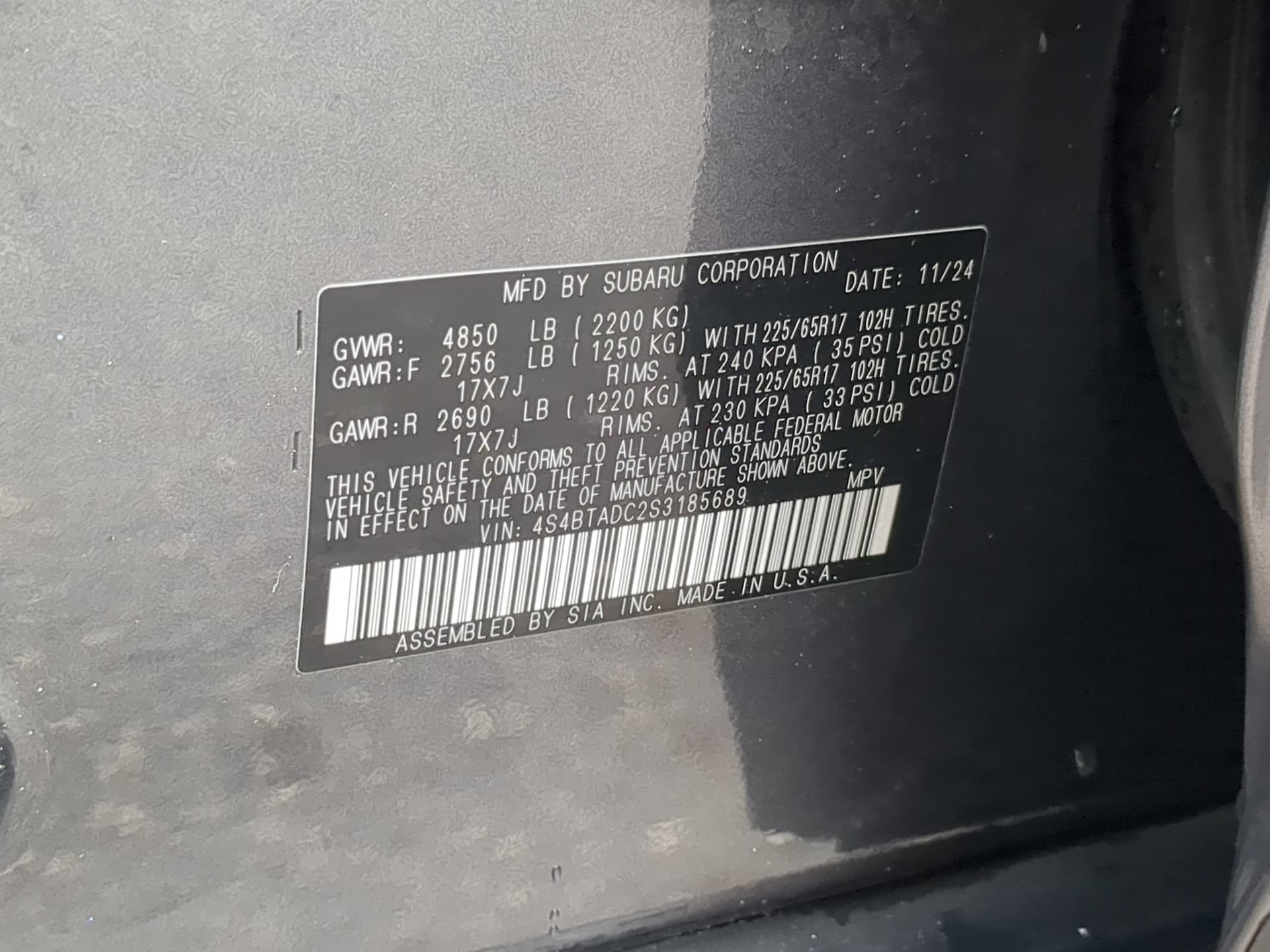 Used 2025 Subaru Outback Premium AWD/4WD image 71