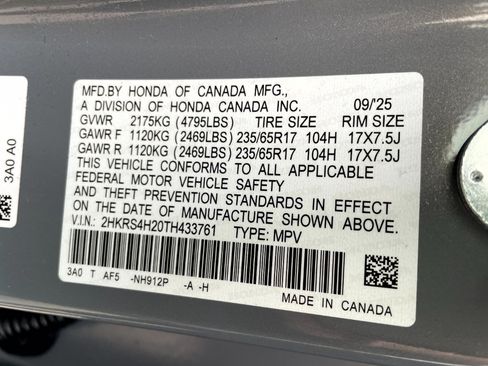 Certified 2026 Honda CR-V LX image 22