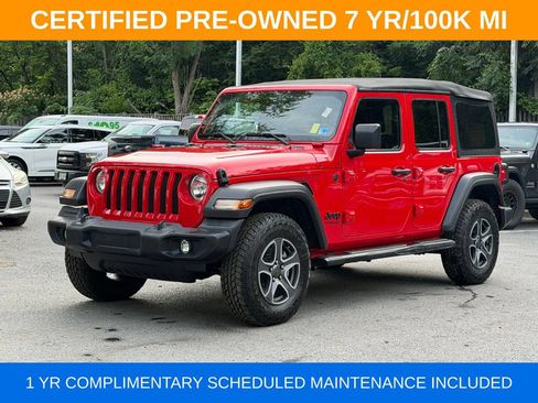 Used 2022 Jeep Wrangler Unlimited Sport AWD/4WD image 3