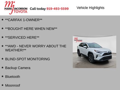 Used 2024 Toyota RAV4 XLE Premium w/ Weather Package AWD/4WD image 6