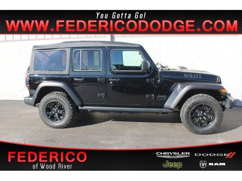 Used 2021 Jeep Wrangler Unlimited Sport image 1