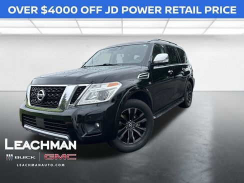 Used 2020 Nissan Armada Platinum w/ Captain's Chairs Package AWD/4WD image 1