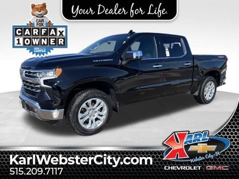 Certified 2025 Chevrolet Silverado 1500 LTZ w/ Technology Package AWD/4WD image 1