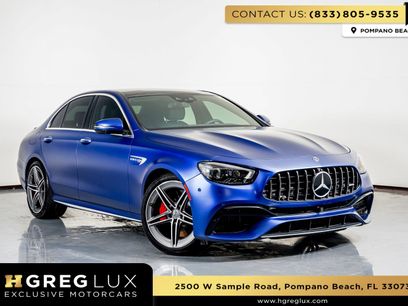 Used 2021 Mercedes-Benz E 63 AMG S