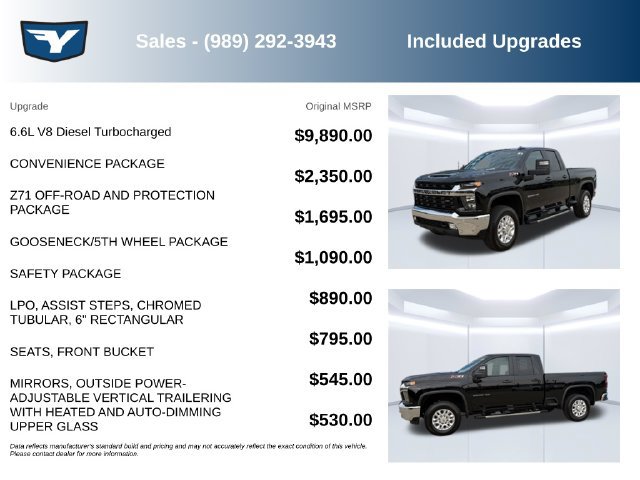 Used 2022 Chevrolet Silverado 2500 LT w/ Convenience Package AWD/4WD image 9