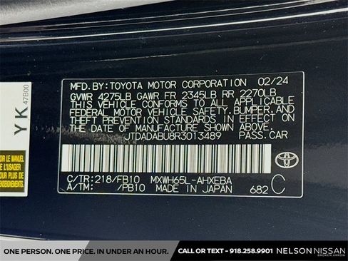 Used 2024 Toyota Prius LE image 30