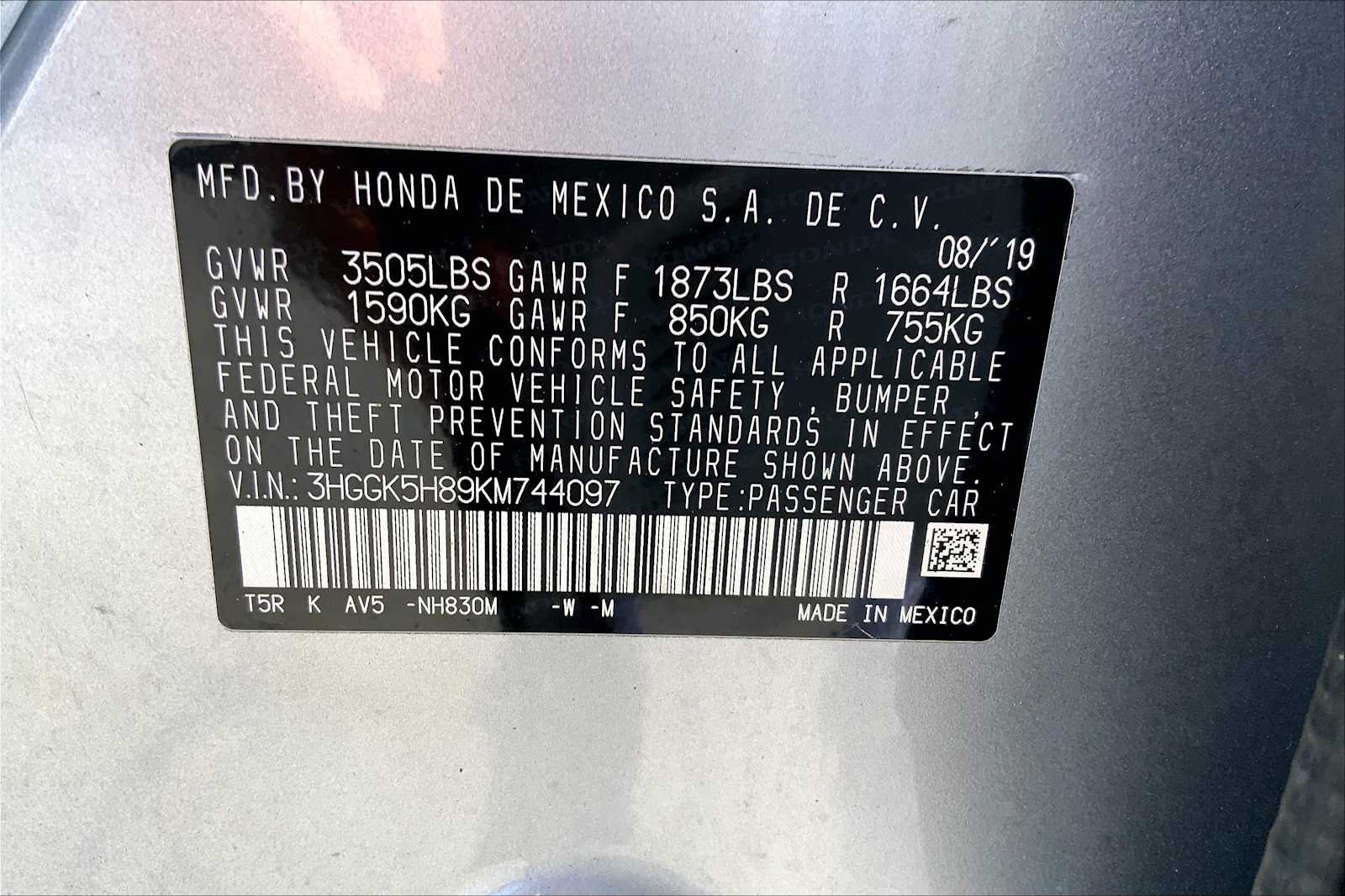 Used 2019 Honda Fit EX image 33