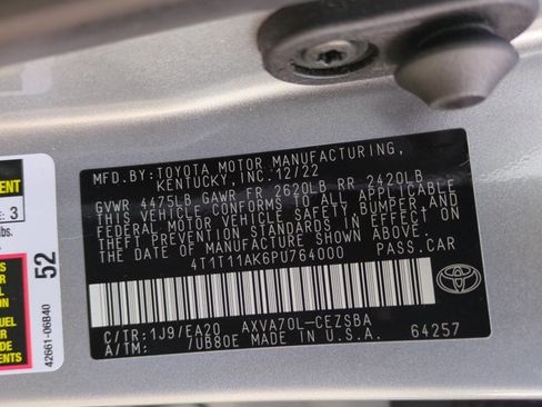 Used 2023 Toyota Camry SE w/ Convenience Package FWD image 15