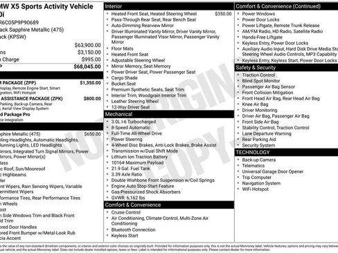 Certified 2023 BMW X5 xDrive40i w/ Premium Package image 32