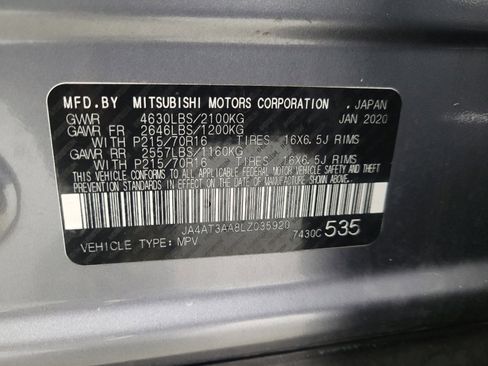 Used 2020 Mitsubishi Eclipse Cross ES image 33