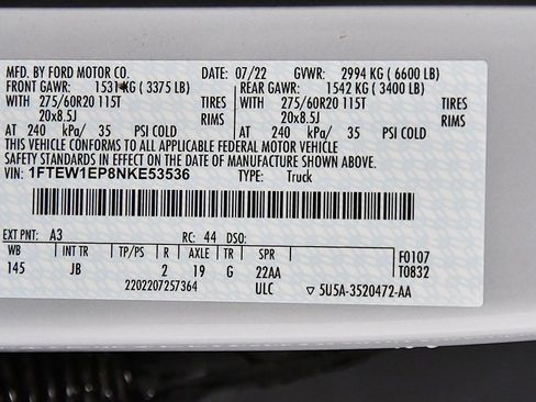 Used 2022 Ford F150 XL w/ STX Appearance Package image 16