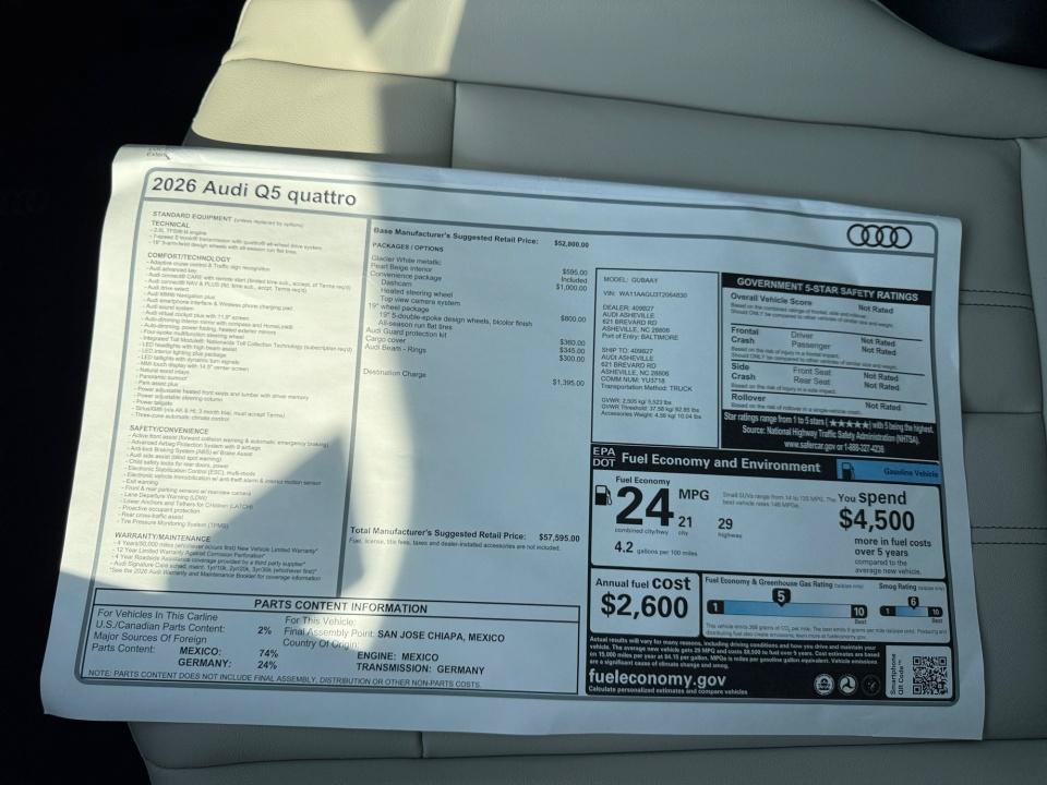 New 2026 Audi Q5 Premium AWD/4WD image 33