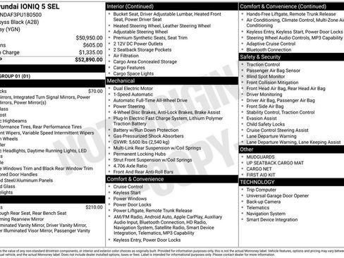 Used 2023 Hyundai Ioniq 5 SEL AWD/4WD image 7