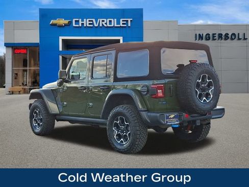 Used 2023 Jeep Wrangler Unlimited Rubicon 4xe w/ Cold Weather Group image 6