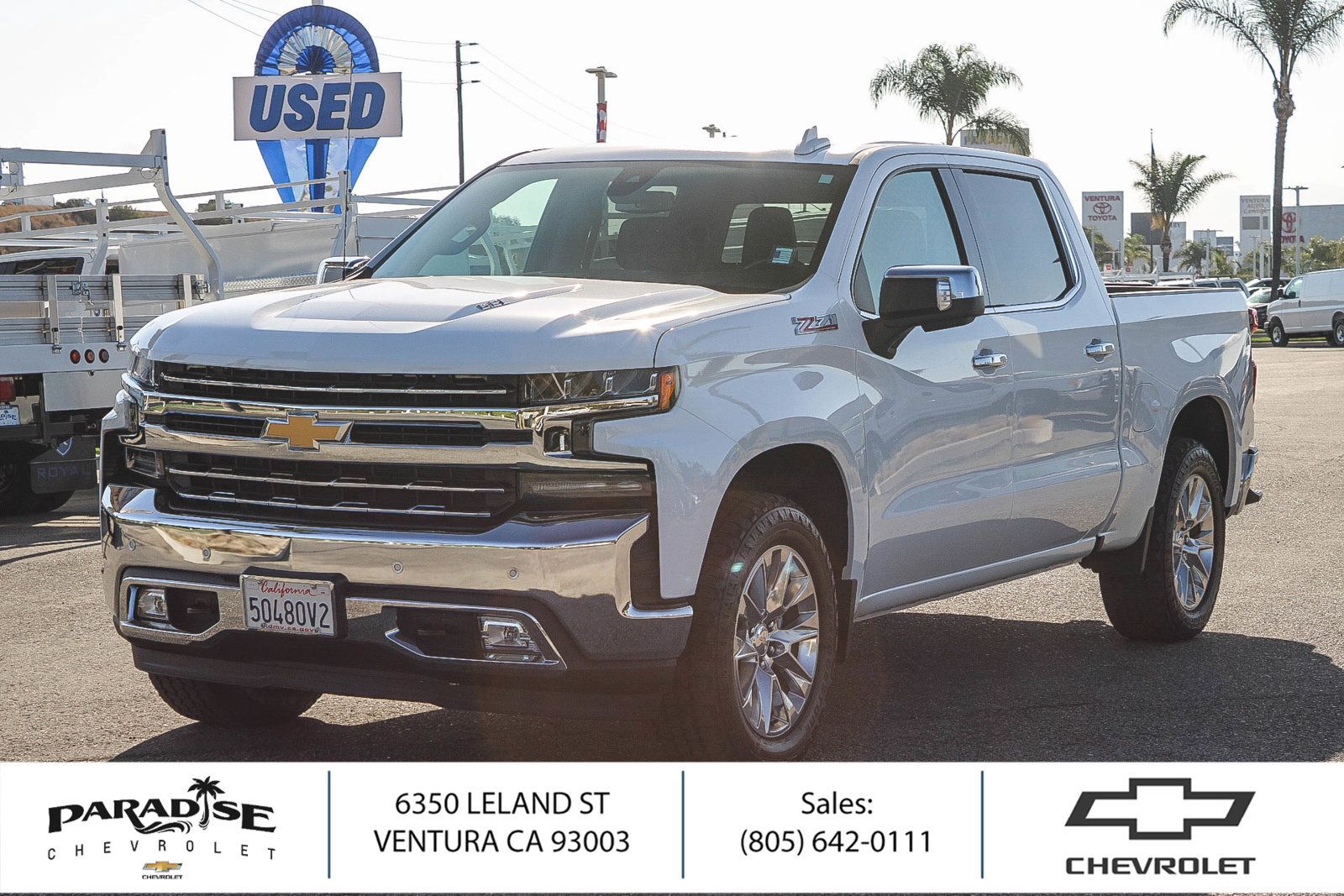 Used 2019 Chevrolet Silverado 1500 LTZ w/ LTZ Plus Package AWD/4WD image 1