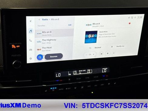 Certified 2025 Toyota Sienna XSE w/ XSE Premium Package AWD/4WD image 35
